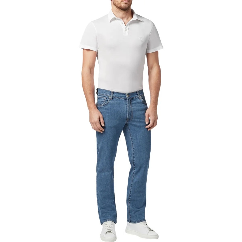 BILLIONAIRE Jeans mit geradem Bein Jeans Double B hell-blau(Image 3)