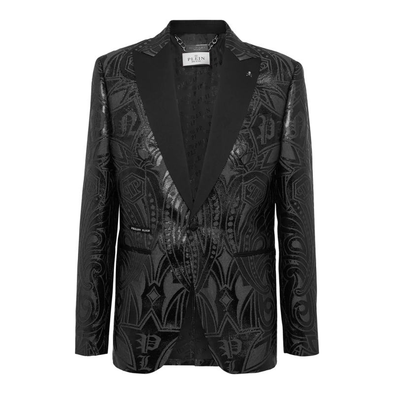 Philipp Plein Blazer Blazer Lord Fit Gothic Plein schwarz