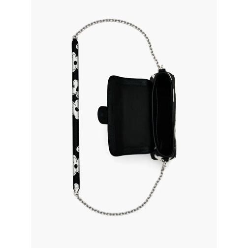 Marc Jacobs Sac à bandoulière Textured Black Bag With Floral Patterns Black (Image 2)