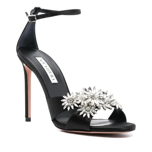 Aquazzura Talon haut Sandals Black schwarz