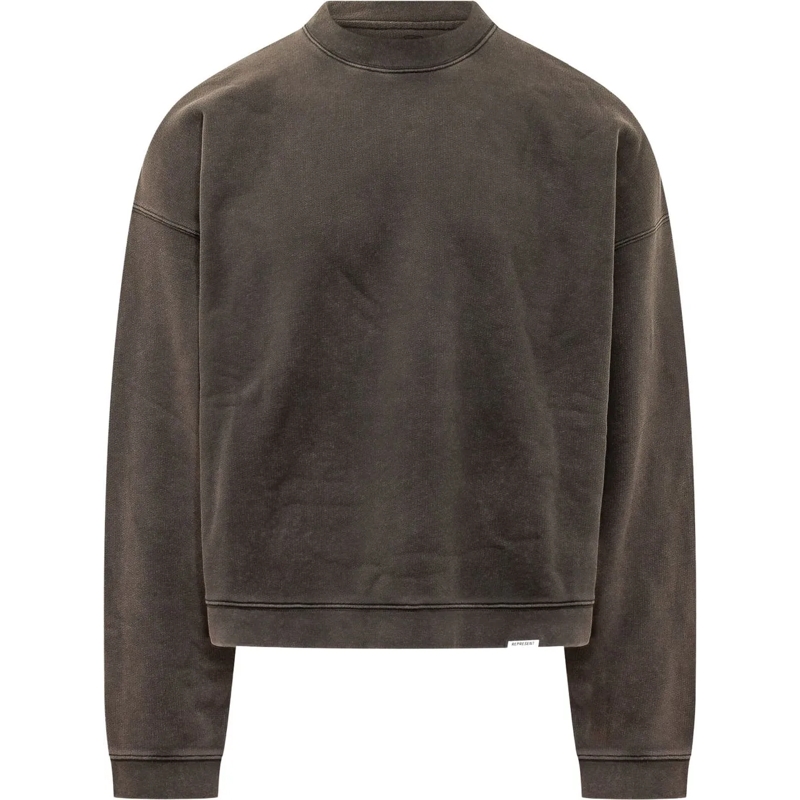 Represent  Felpa Oversize con Girocollo braun