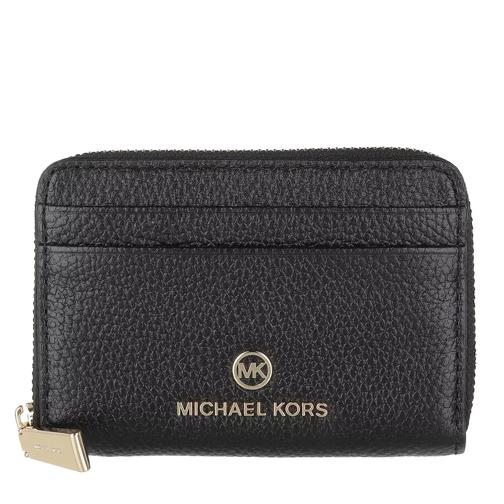 MICHAEL Michael Kors Sm Za Coin Card Case Black Porte-monnaie