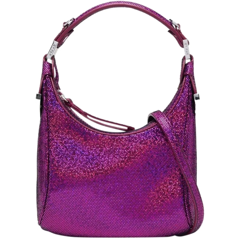 By Far Tote Bags Fuchsia rose