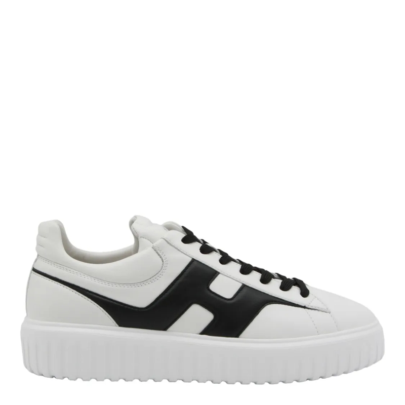 Hogan Lage-top sneaker White Hogan Sneakers With Bold Black Design White
