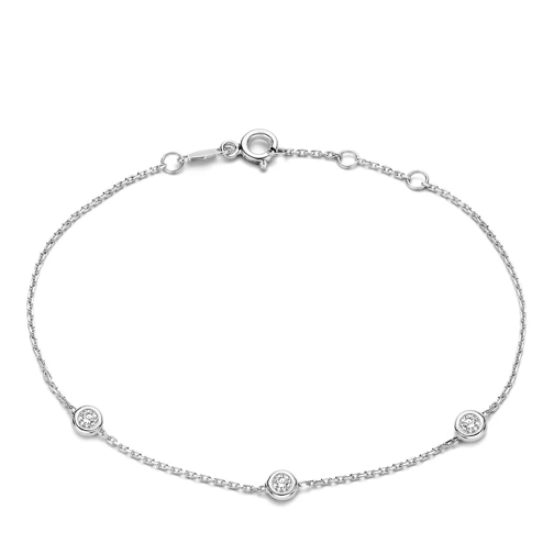 Isabel Bernard De la Paix Alfie 14 karat bracelet | diamond 0.12  White gold Armband