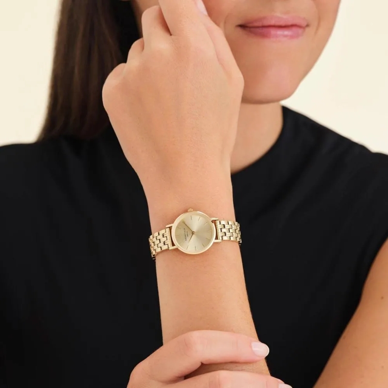 Rosefield Quarzuhr Damenuhr Small Edit champagner(Image 2)