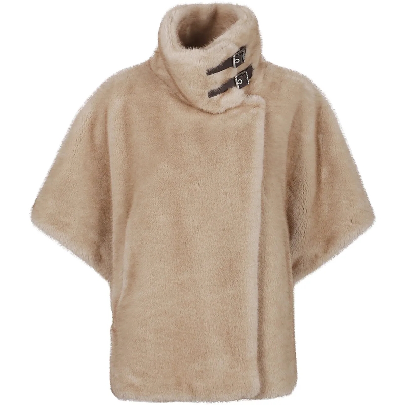 Pinko Veste de transition Comodino Cape Nude & Neutrals beige