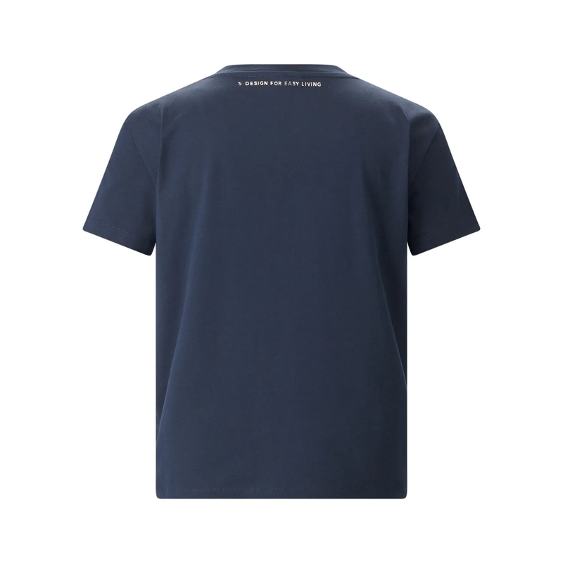 S Max Mara T-shirt T-Shirt Medile mit Logo weiß(Image 5)