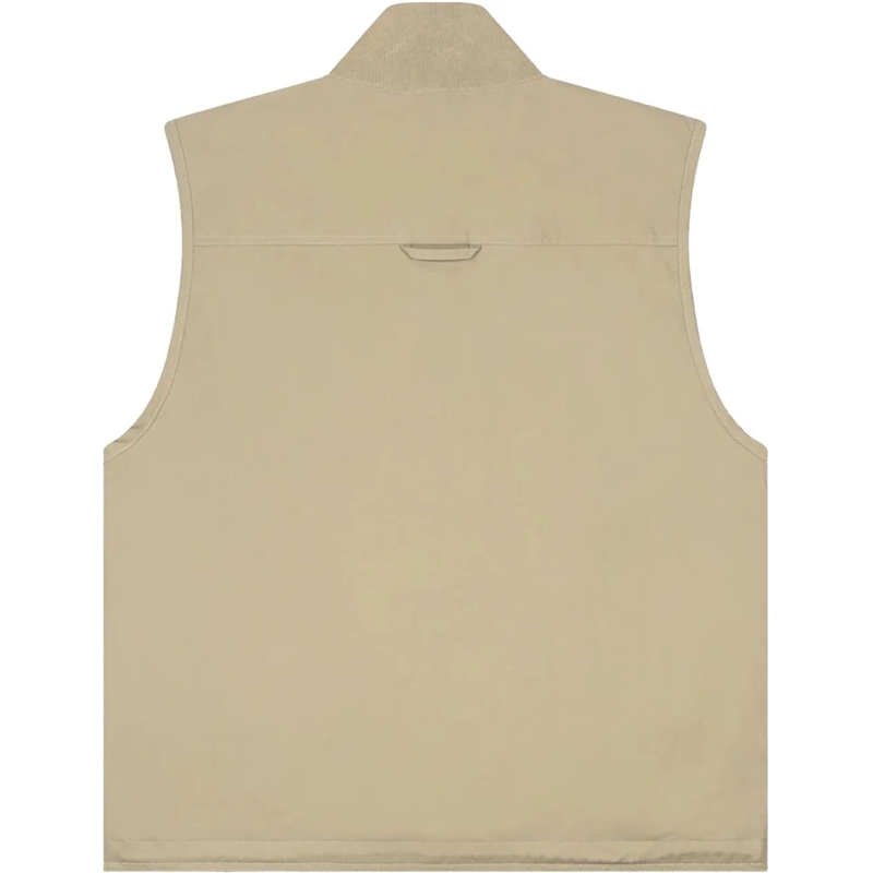 ØLÅF Weste Olaf Zip Up Workwear Gilet Gilets Beige M240502 beige(Image 2)