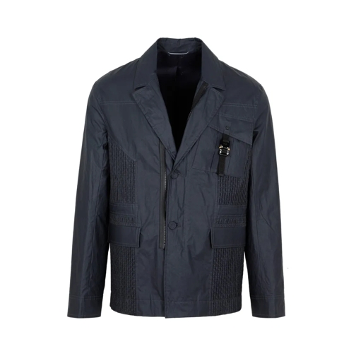 Christian Dior Übergangsjacke Navy Cotton Workwear Jacket Blue