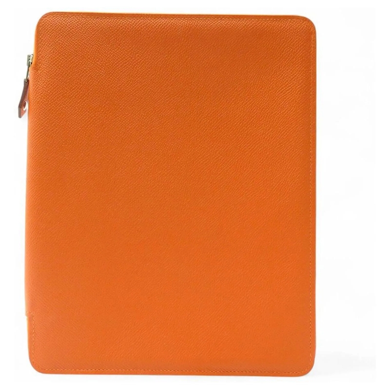 Hermès Geldbörse NEUE HERMES IPAD MINI 10 ZOLL HÃœLLE E-ZIP AUS EPS orange
