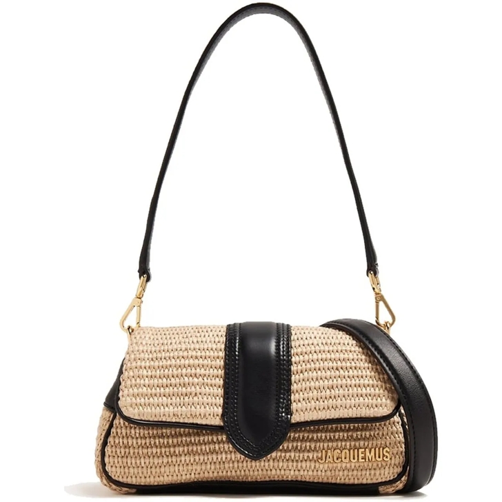 Jacquemus Jacquemus Le Petit Bambimou Raffia Bag beige Tote