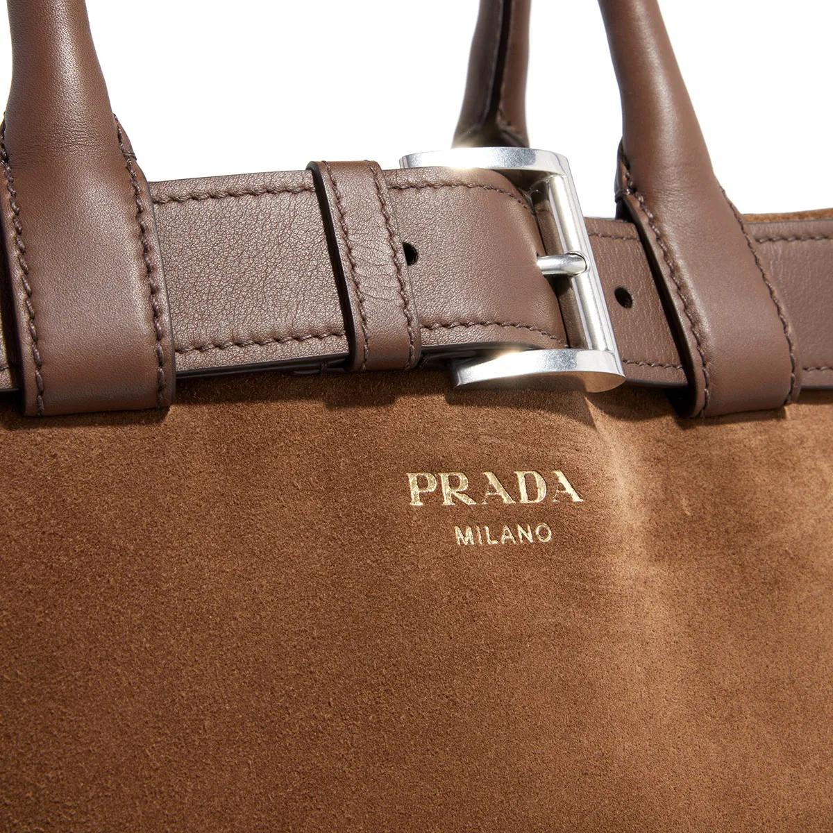 Prada Shoppers & Totes Buckle Handbag in bruin