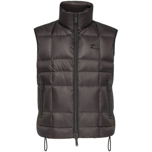 Dsquared2 High-Neck Padded Vest Black Dunjackor