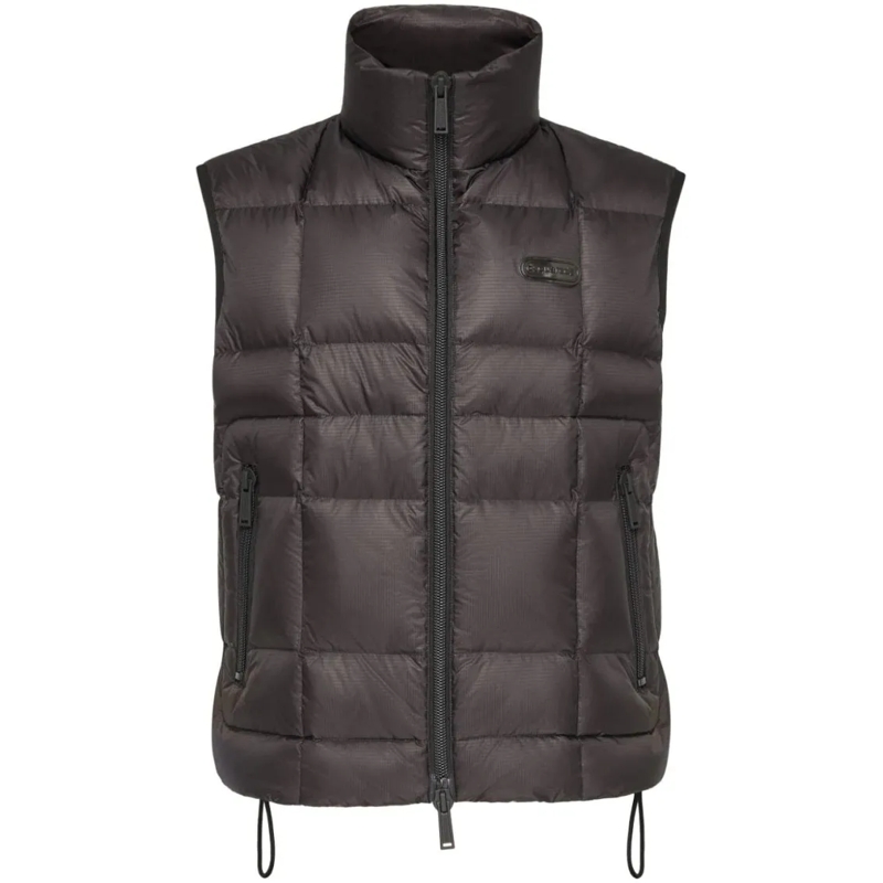 Dsquared2 Doudoune High-Neck Padded Vest Black
