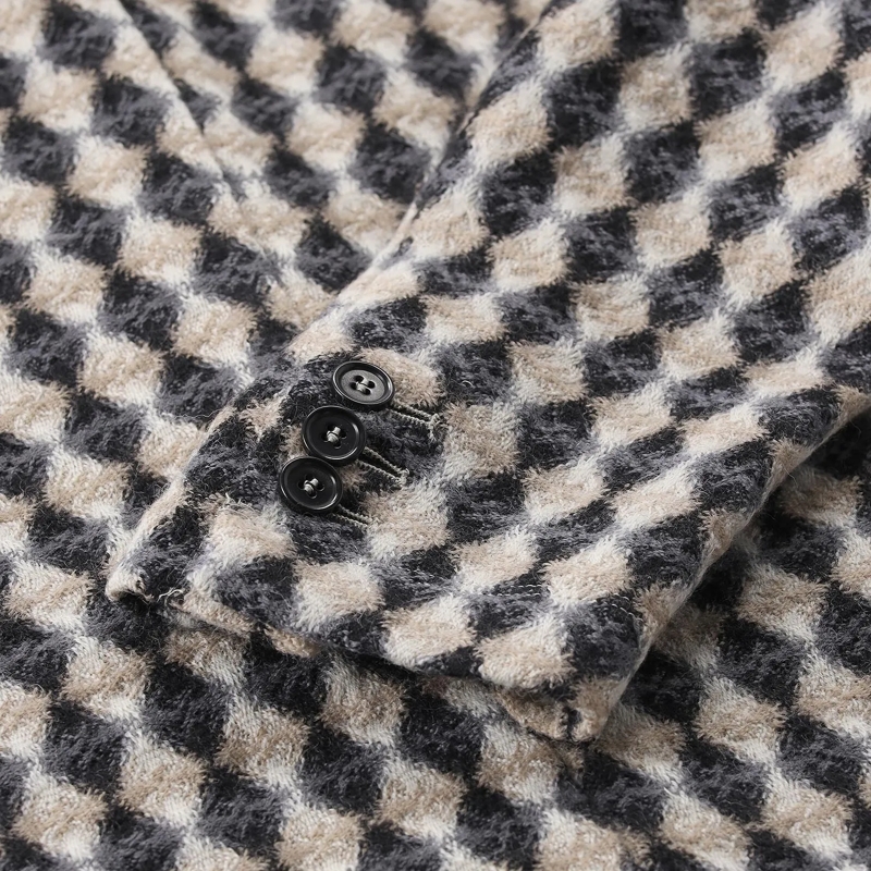 MSGM Blazer Jacke aus Schurwolle grau(Image 4)
