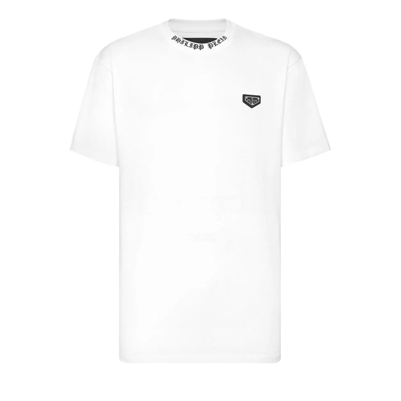 Philipp Plein T-Shirt T-Shirt Rundhalsausschnitt Ss Philipp Plein Tm weiss