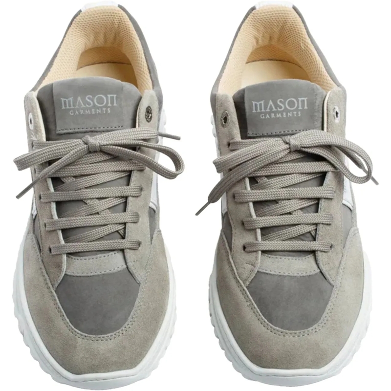 Mason Garments Low-Top-Sneaker Mason Garments Tia Runner Essenziale Sneakers Grij grau(Image 3)