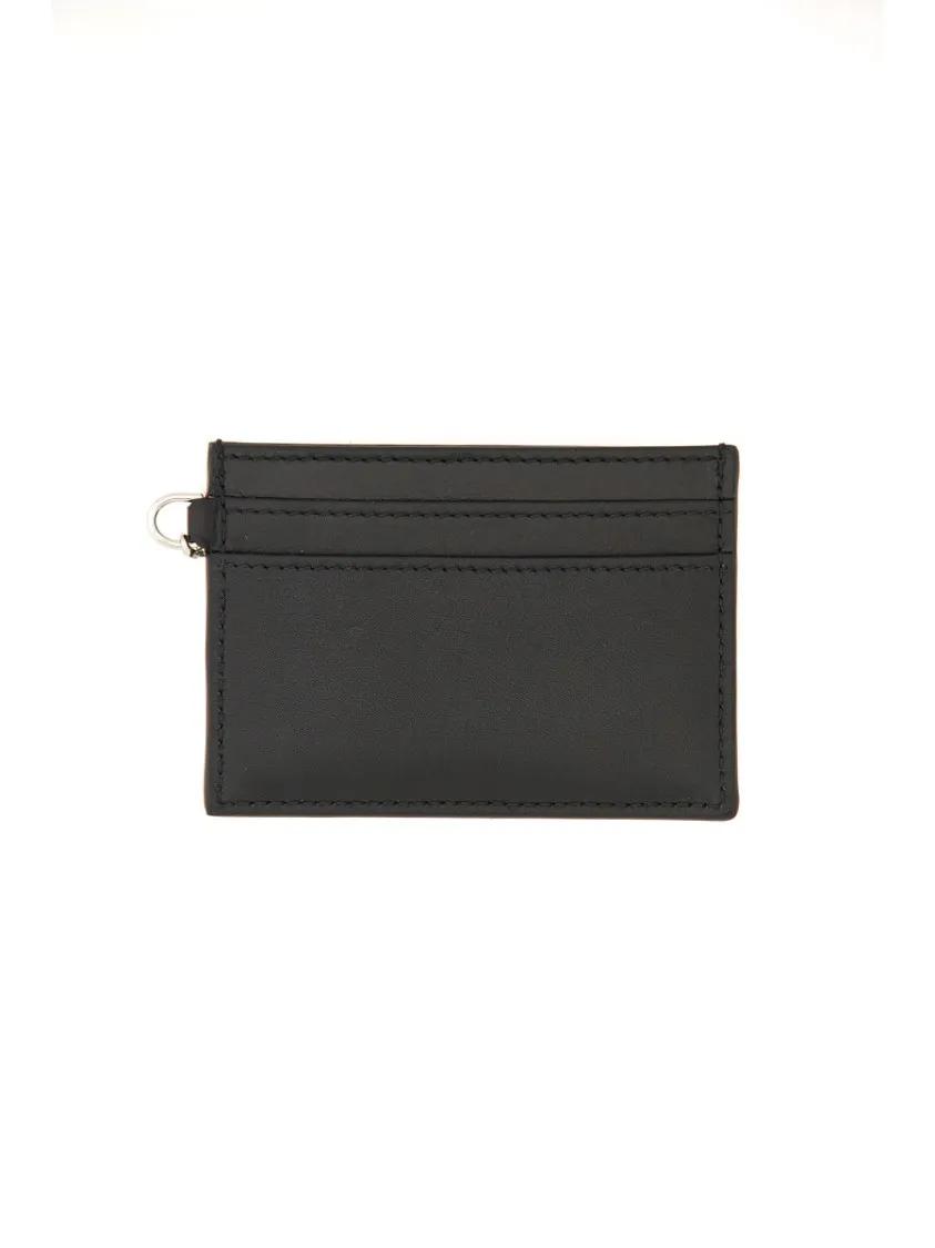 Thumbnail - Alexander McQueen Portemonnaie - Card Holder "Sling" - Gr. unisize - in Schwarz - für Damen