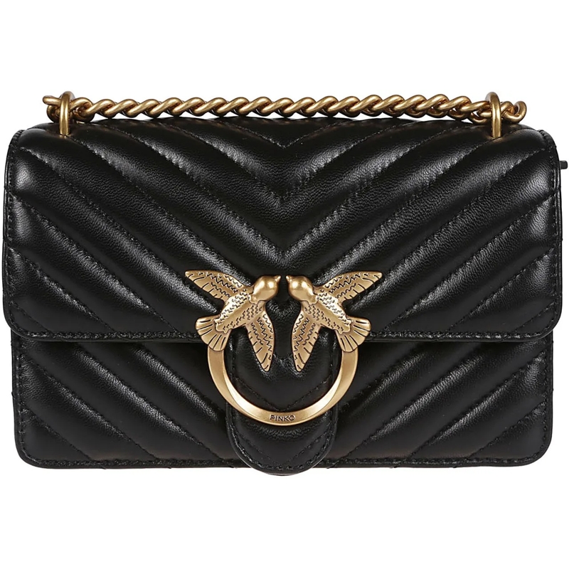 Pinko Tote Love One Mini Simply Bag Black schwarz