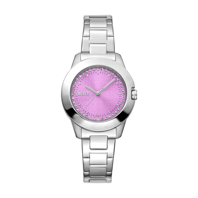 DKNY Quarzuhr Quarzuhr Park Ave silber