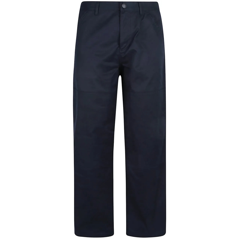 Moncler  Logo Patch Pant Blue blau
