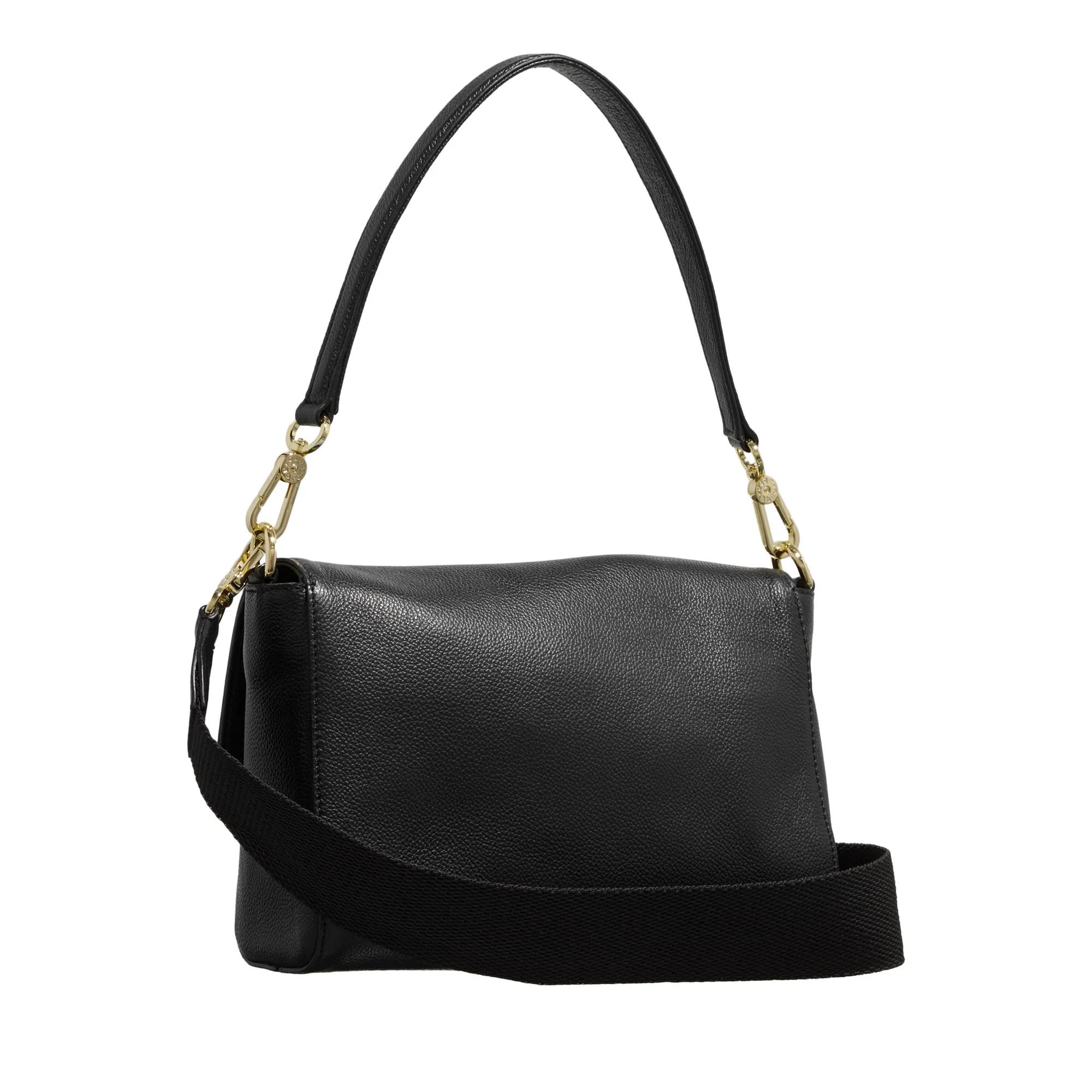 abro Crossbody bags Schultertasche Temi Black Gold in zwart
