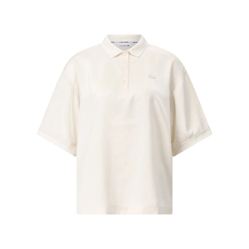 Lacoste Polohemd Shirts Cream weiß