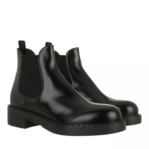 Prada Boots Leather Black Chelsea Boot
