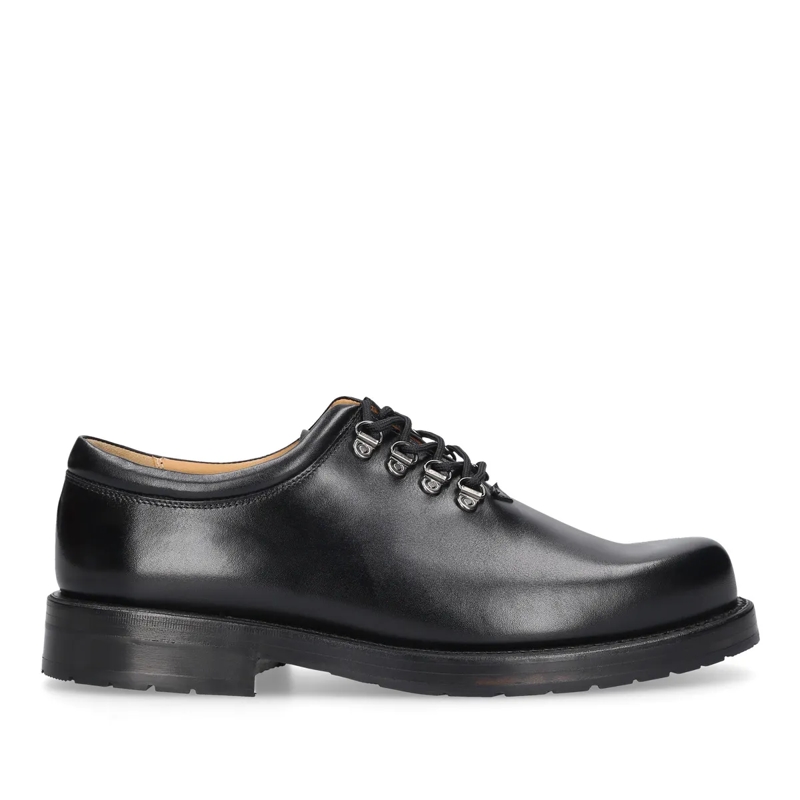 Heinrich Dinkelacker Chaussures à lacets Haflerschuh Rio Wholecut BC schwarz