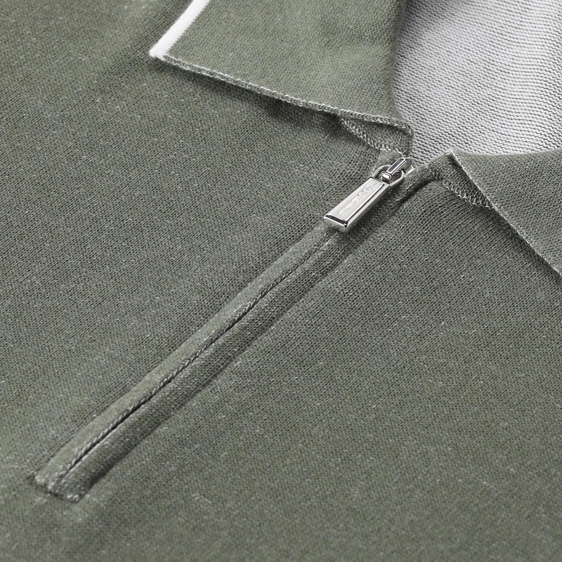 Moorer Poloshirt Poloshirt aus Baumwolle blau(Image 8)