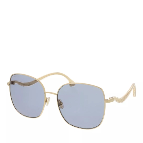 Jimmy Choo MAMIE/S Sunglasses Light Gold Lilac Sunglasses
