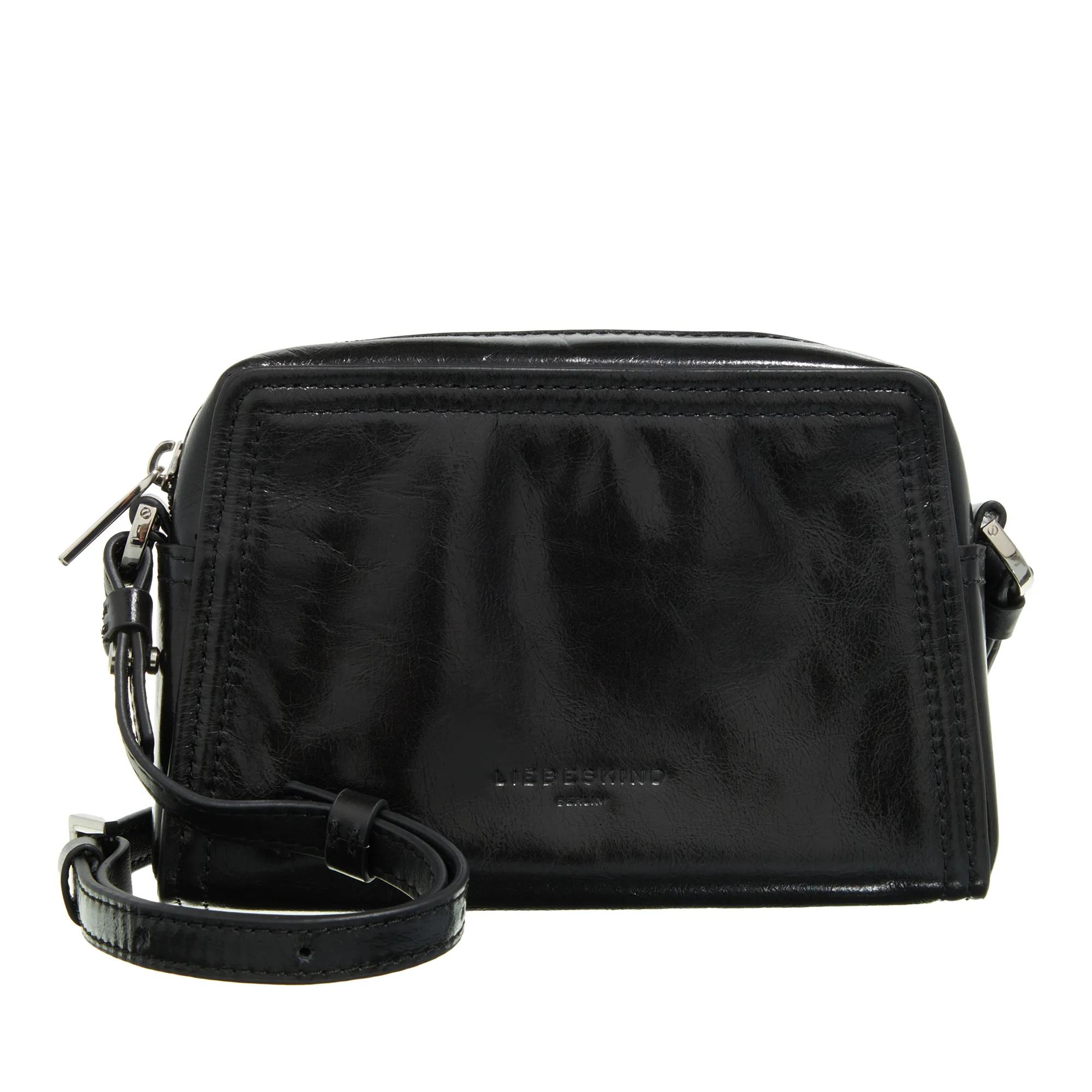 Liebeskind Berlin Crossbody Bags - Chudy Paper Touch Crinkle - Gr. unisize - in Schwarz - für Damen