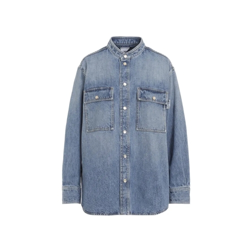 Bottega Veneta Jeans-Jacken Vintage Denim Shirt Blue