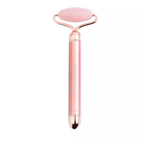 TEAOLOGY Vibrating Rose Quartz Lifting Roller Gesichtsroller
