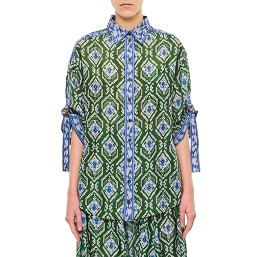 Zimmermann Chemises Wylie Relaxed Shirt Multicolor