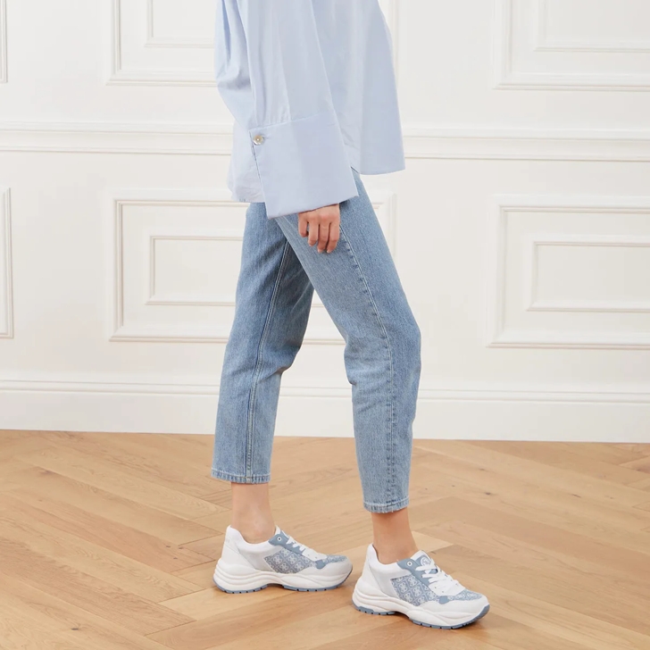 Guess Samra Denim Low Top Sneaker