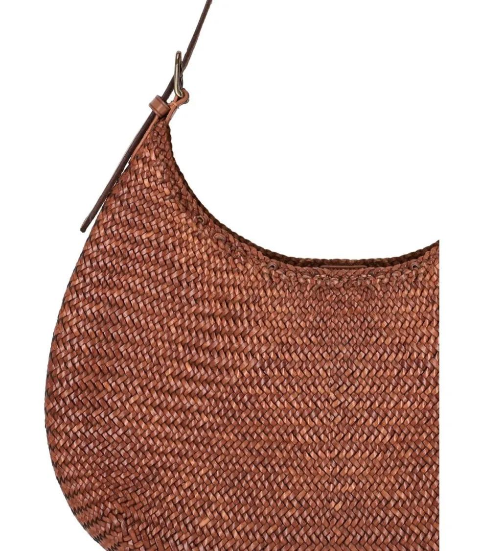 DRAGON DIFFUSION Hobo bags Luna Tan Shoulder Bag in bruin