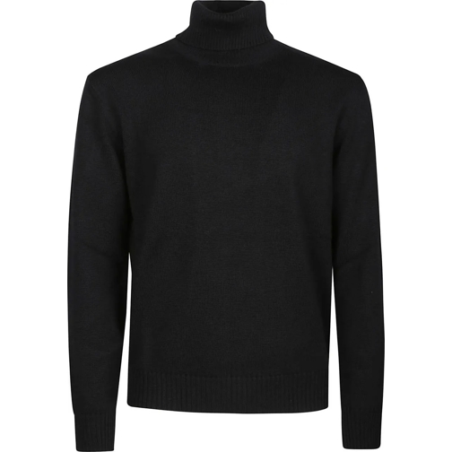 Ballantyne  Plain Turtle Neck Sweater Black schwarz