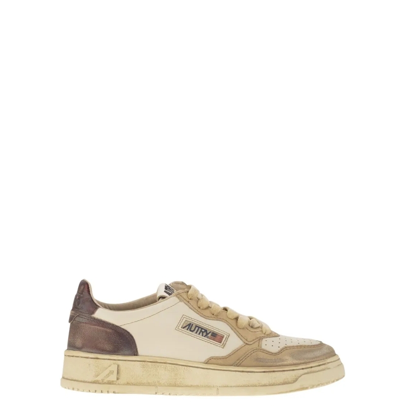 Autry International Lage-top sneaker Medalist - Super Vintage Trainers Neutrals