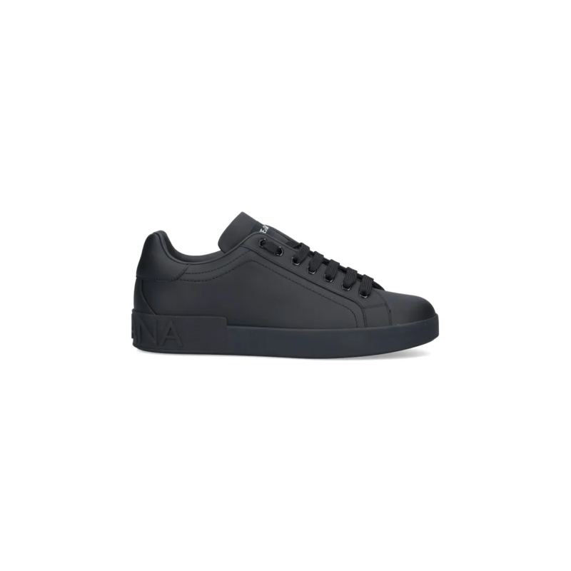 Dolce&Gabbana Low-Top-Sneaker 'Portofino' Sneakers – Black Black