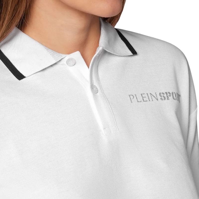 Plein Sport Top Poloshirt weiss(Image 3)