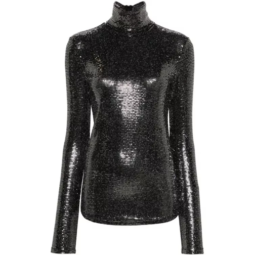 Isabel Marant Joyela Sequined Top Black 