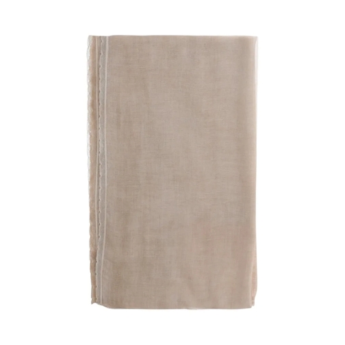 Faliero Sarti Écharpe légère Silk And Cotton Blend Scarf Neutrals