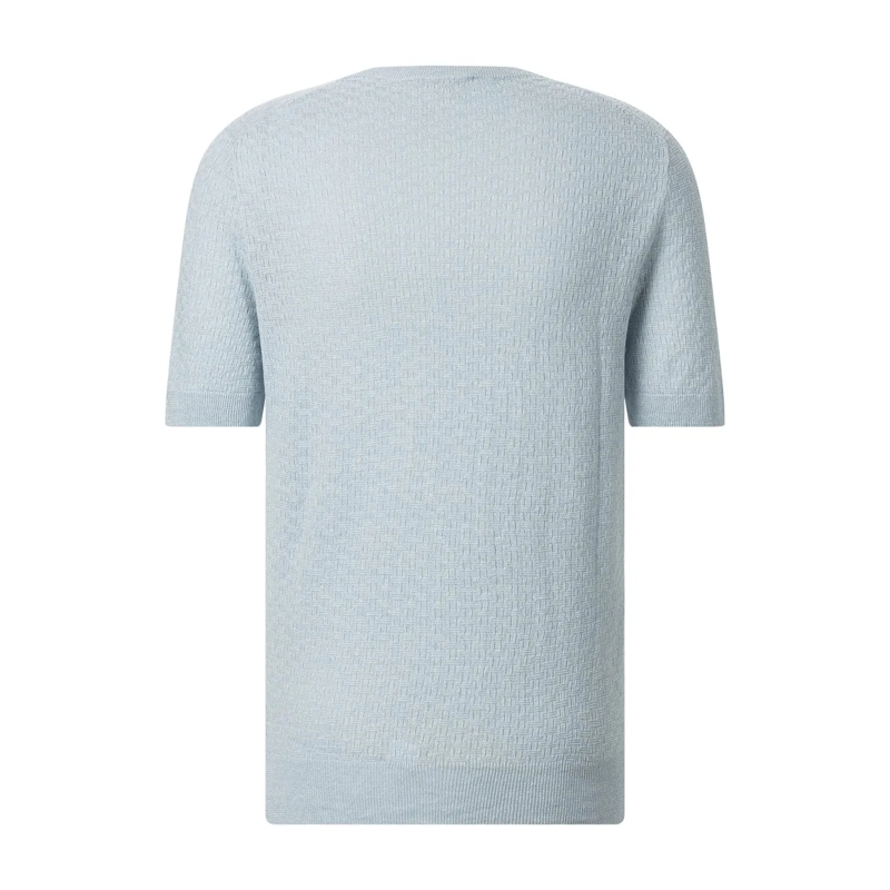 Gran Sasso T-Shirt Shirt aus Leinenmix braun(Image 4)