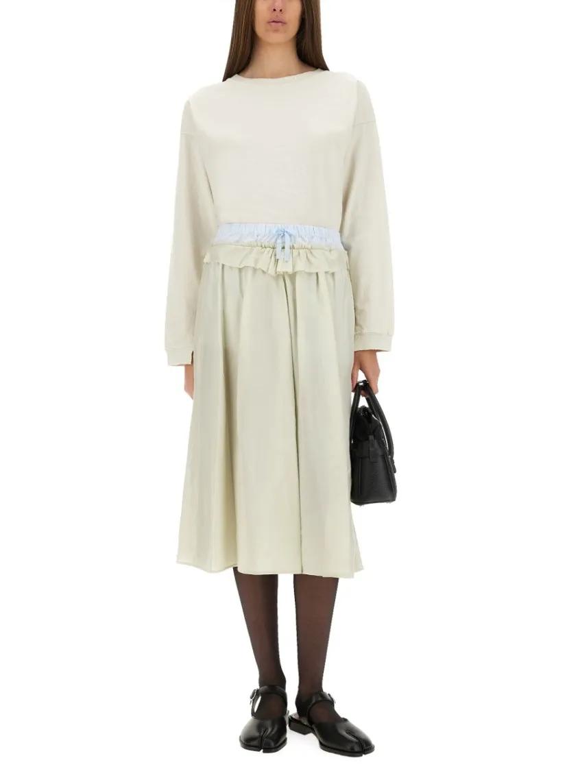 スカート MAISON MARGIELA BEIGE ALOE ANONYMITY OF THE LINING SKIRT ANONYMITY SKIRT THE OF ALOE BEIGE MARGIELA MAISON スカート LINING
