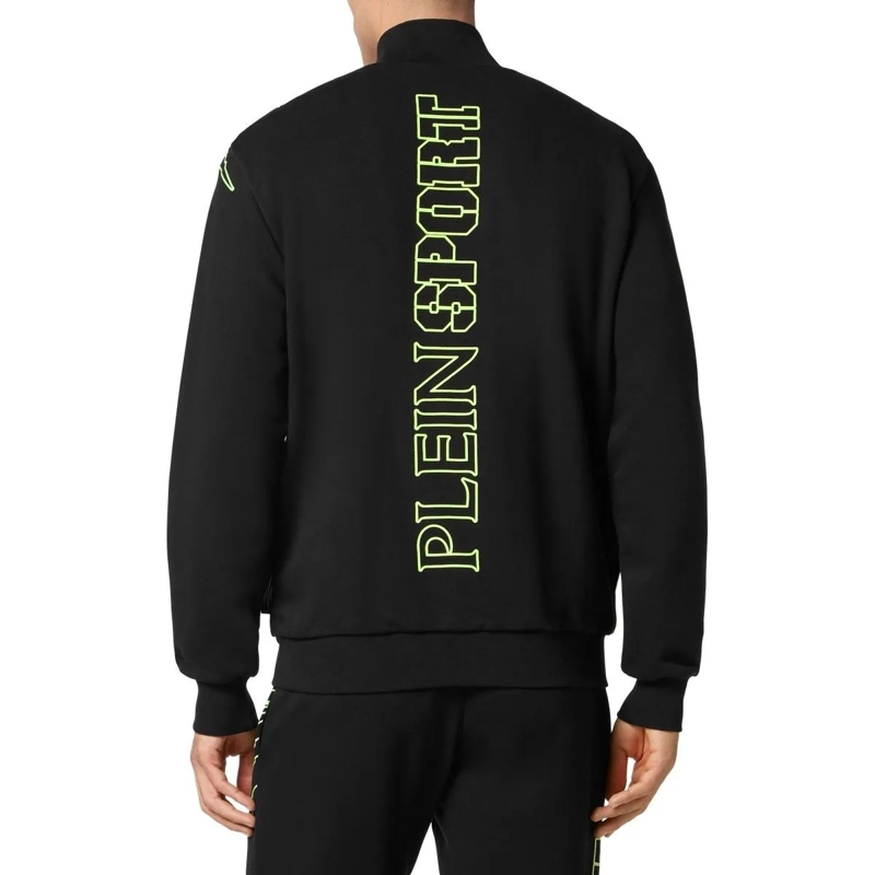 Plein Sport Daunenjacke Sweatjacke Scratch schwarz(Image 4)