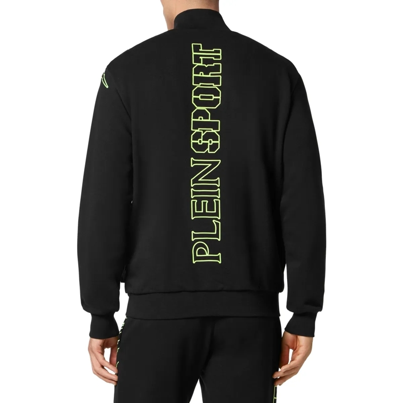 Plein Sport Daunenjacke Sweatjacke Scratch schwarz(Image 2)