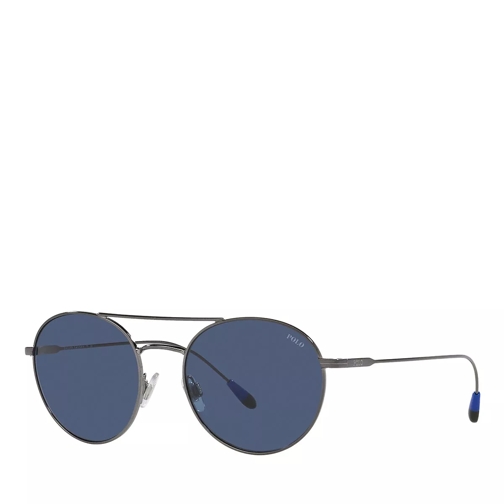 Polo Ralph Lauren 0PH3136 Sunglasses Shiny Dark Gunmetal Zonnebril