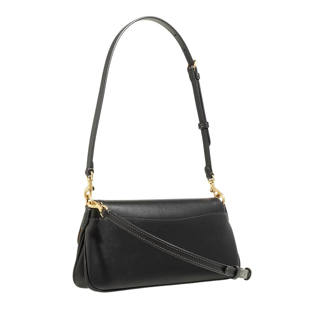 Coach Crossbody bags Refined Calf Leather Jet Shoulder Bag in zwart